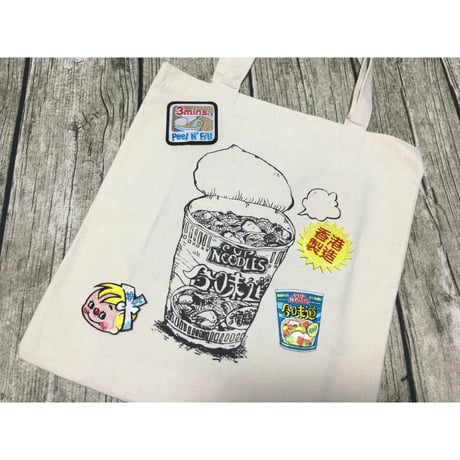 【香港☆NISSIN】合味道CUP NOODLES / ワッペン  #512306R