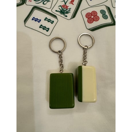 【香港☆士多】＜特色香港＞キーホルダー・keyring / ５種類・麻雀碑　#504271R