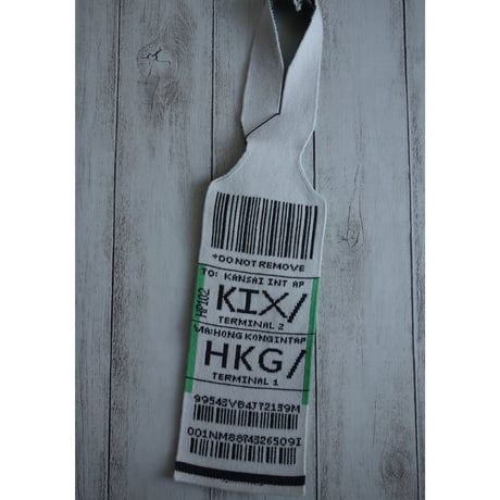 ＜予約商品＞【香港 ☆ Hoopla HK】Luggage Tag /  行李牌・３種類  #2112807