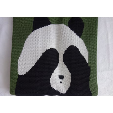【香港☆躍雨士多】「キャッ！」パンダバッグ / Knit Panda Bag  #308298N