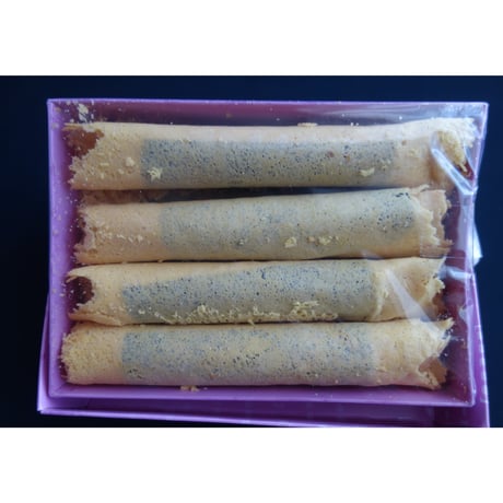 <合わせ買い＞香港からのおススメ【香港☆勝園餅食】2種類「紫菜蜂巣」「芝麻薄餅」 / 鯉魚門特色手信　#401297N