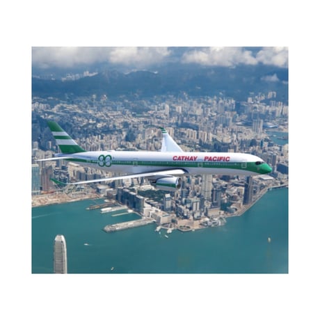 【香港☆ CATHAY PACIFIC 】國泰精品☆ 創立80週年紀念アイテム   /  ２種類の鎖匙扣　#6033044N