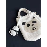 【香港☆躍雨士多】🐼 後ろ姿が超級キュート♡ / バッグにブラブラPANDAチャーム #603293N