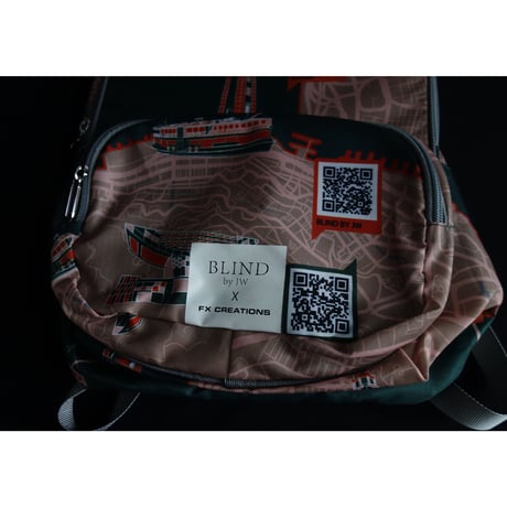 【香港☆FX CREATIONS】超☆便利　コンパクトリュック12L  /  天星小輪・時計台・ピークタワー  #308296N