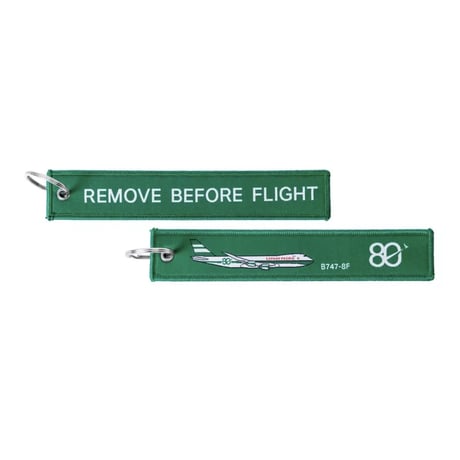 【香港☆ CATHAY PACIFIC 】國泰精品☆ 創立80週年紀念アイテム   /  ２種類の鎖匙扣　#6033044N