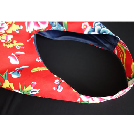 ☆HANDMADE☆【香港・花布】（大）（中）３色　ワンショルダーバッグ   #3033804N