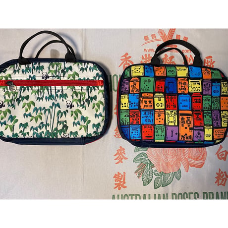【香港☆G.O.D.】TRAVEL TOIL.BAG  2種類  /  多目的に使えます！大熊猫＆信箱