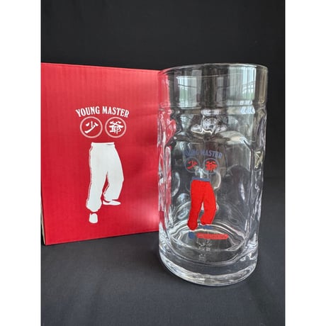 【香港☆YOUNG MASTER】＜少爺＞限量版 啤酒杯 / BREWED IN HONGKONG  #502275N