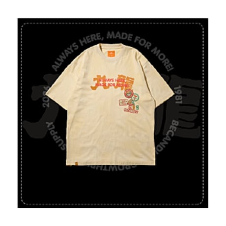 ＜リクエスト予約＞【香港☆45th anniversary】限定☆ 7-Eleven×GRS×BeCandle  /　Unisex 半袖Ｔ恤  #R604153R
