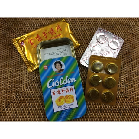 【香港☆金嗓子喉片】おじさん→（変更）おばさん飴 ４種類 / 缶入りのど飴 #6032928R