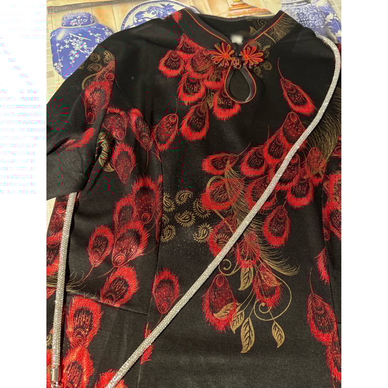 香港☆躍雨士多】(赤色のみ）電話縄 / キラキラストラップ