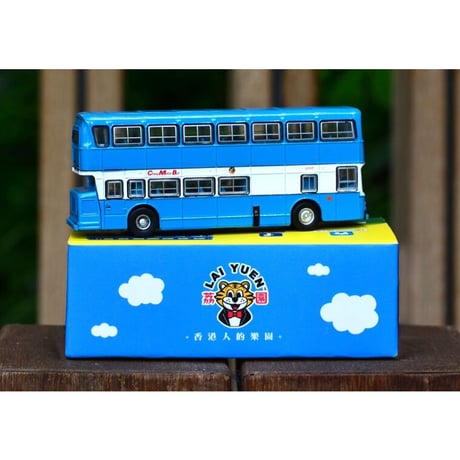 【香港☆ TINY×中華書局】荔園巴士CMB DAIMLER Fleetline Alexander 香港人的樂園☆簡單的快楽  #2404S10
