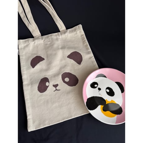 <SALE>【香港☆奇華餅家】パンダの環保袋  / Kee Wah Bakery・ 奇華のエコバッグ・TOTEBAG　#SA5012932R