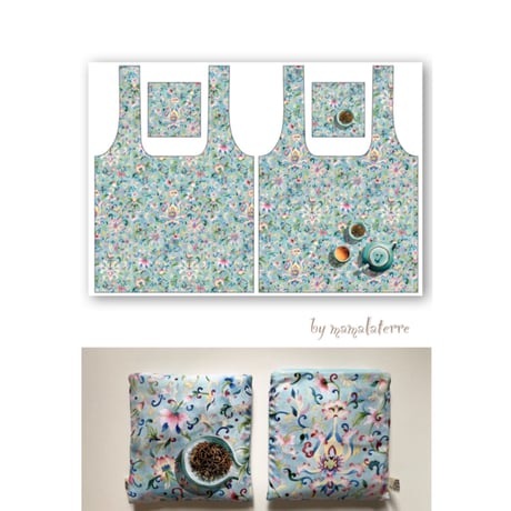 ＜予約商品＞☆Handmade☆【香港 ☆ Bymamalaterre】＜環保袋＞７種類☆萌える香港☆Foldable Shopping Bag  #R602267R