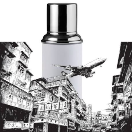 ＜リクエスト予約＞【香港☆CAMEL】香港名牌☆駱駝牌高級真空壺 450ml / 「漫畫風」玻璃膽保溫瓶  #R511242R