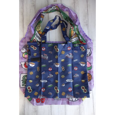 <SALE>♡香港からの推♡【香港☆city super】環保袋【小】カラビナ付き /  可愛い♡2種類　#SA6012927R