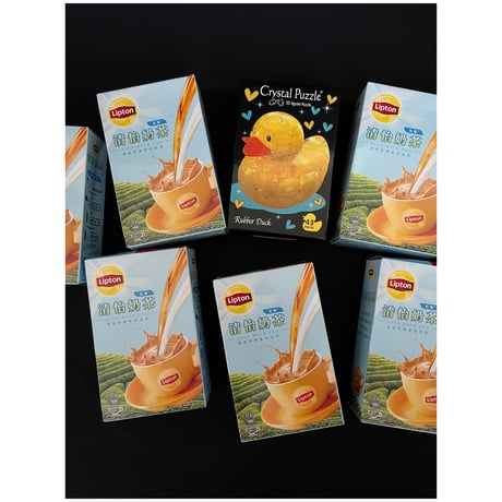 ＜合わせ買い＞【香港☆Lipton】港式「奶茶」低糖☆清怡ミルクティー  / 17.5g×10包入り  #410291R