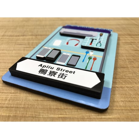 >SALE<【香港☆HK  Magnet】香港特色磁石貼 / 凹凸がある木製 マグネット5種類