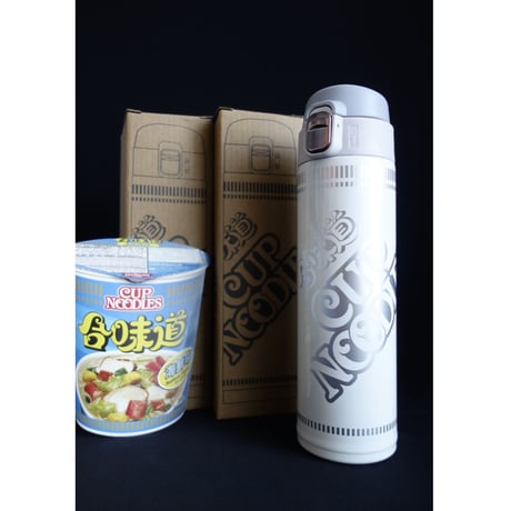 【香港☆合味道】 CUP NOODLE☆ステンレスタンブラー / 蓋は一体型　#3012118N