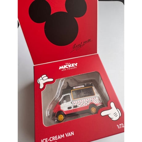 【香港☆TINY】限定品 「Disney☆雪糕車」 1:72 　/ mickey Softee🍦迪士尼香港  米奇　#6062933N