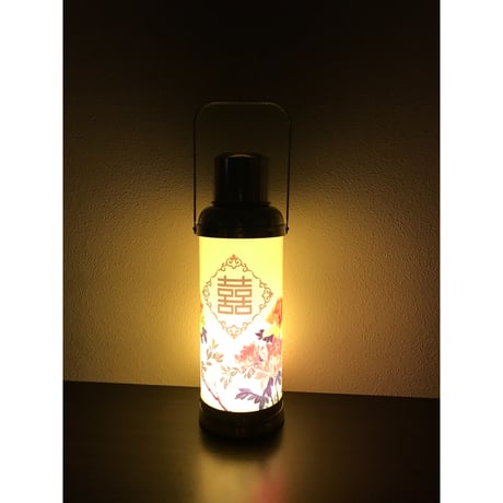 【香港☆Vacuum Flask Lamp】☆おすすめ☆きれいな灯り  / 「囍」「金魚」の２種類    #2121927R