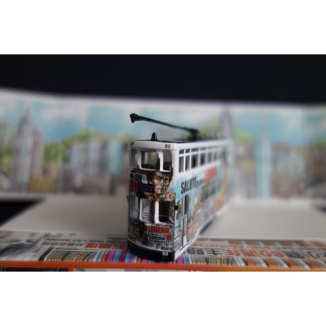 【香港☆TINY】おすすめします♪ 香港電車（第６代）80週年紀念「李小龍」 / Hong Kong Tram 1:120  #408303N
