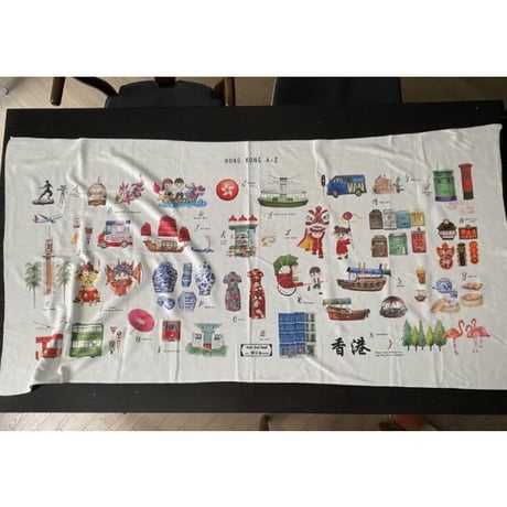 ＜リクエスト予約商品＞☆Handmade☆【香港 ☆ Bymamalaterre】＜Baby blanket＞２種類(柄) /  ひざ掛け・ブランケット  #R410113R