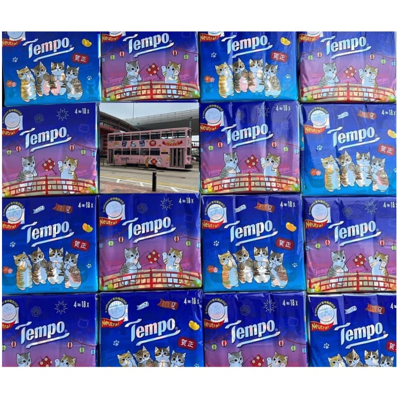 香港☆Tempo×Mofusand】2024年新年「モフサンド」18Pが再入荷