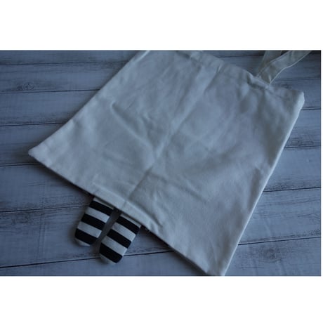 【香港☆Chocolate Rain】特別版☆ Fatina Tote Bag  /  帆布手提袋・Canvas tote  #2402S11