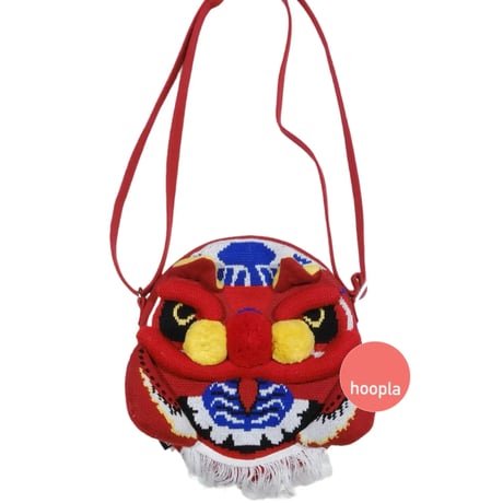 ＜再予約商品＞【香港 ☆ Hoopla HK】Lion Dance Lion Head Crossbody Bag /  舞獅獅頭斜孭袋 #R301013R