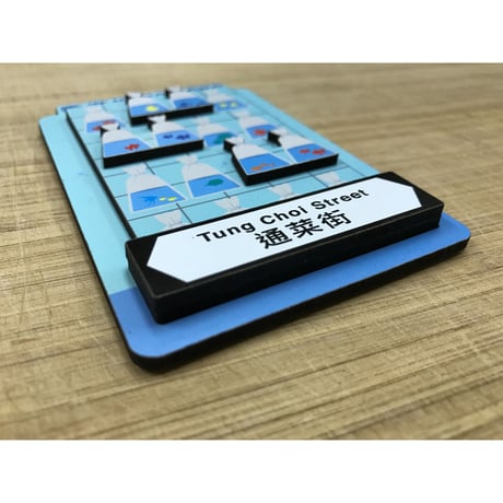 >SALE<【香港☆HK  Magnet】香港特色磁石貼 / 凹凸がある木製 マグネット5種類