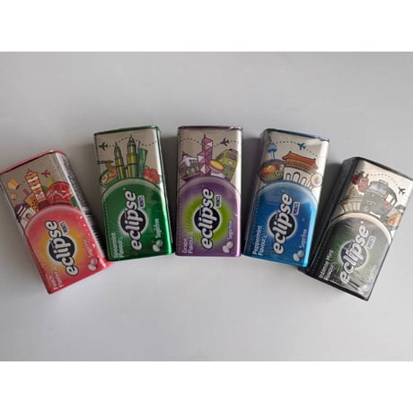 【香港☆７仔】＜45th企画＞限定版☆香港美食指南 / 薄荷糖罐保護套掛飾３種類　#6053046N