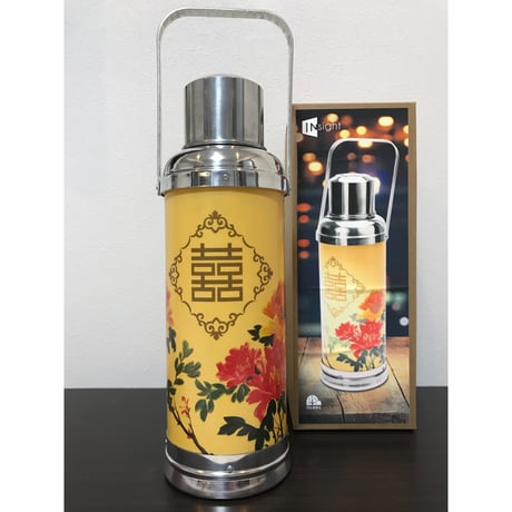 【香港☆Vacuum Flask Lamp】☆おすすめ☆きれいな灯り  / 「囍」「金魚」の２種類    #2121927R