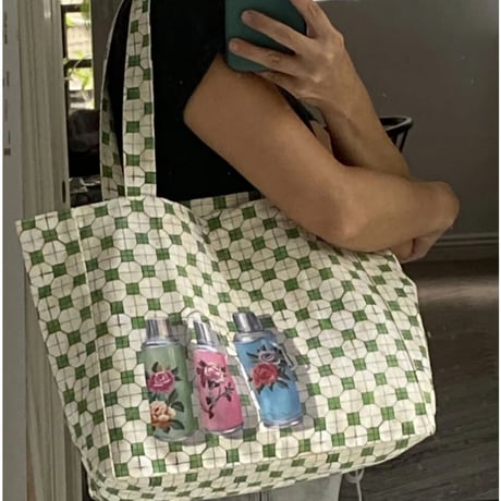 ＜リクエスト予約商品＞☆Handmade☆【香港 ☆ Bymamalaterre】＜【小】TOTE BAG＞4種類(柄)  / 幸福香港  #R410112R