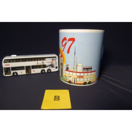 【香港☆80M】（希少）KMB　1997マグカップ/　２種類  #409287N