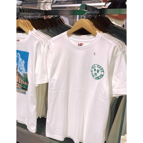 ＜リクエスト予約販売＞【香港☆120th香港電車】＜Unisex＞UNIQLOクロスオーバーT 恤 / 「半袖２種類」  #R240820S