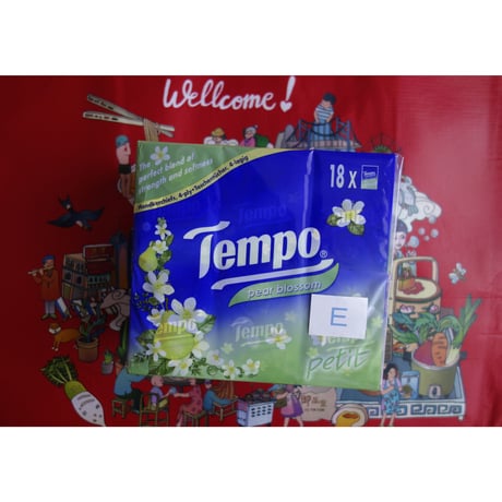 ＜夏Tempo祭＞【香港☆Tempo】９種類 使い捨てハンカチ（ティッシュ）#308051R