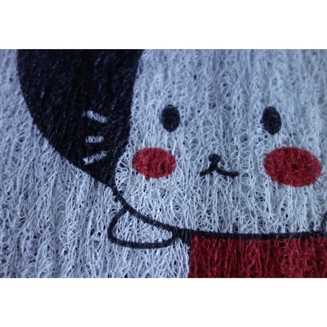 【香港☆中環街市】上海・パロってます大白兔  かなりかわいい / White Rabbit マット  #3033010N