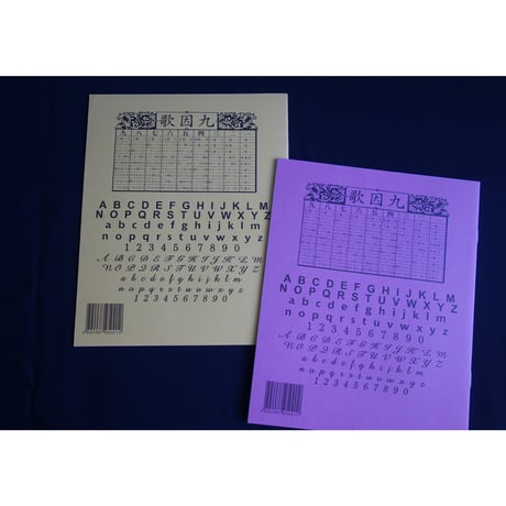 【香港☆練習簿】誰もがご存じの Exercise book /  黄・桃の2色　#2404S07