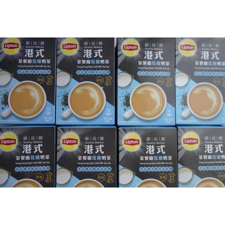 3月パッケージリニューアル【香港☆Lipton】☆茶餐廳低糖☆「奶茶」ミルクティー  / 19g×10包入り  #605289R