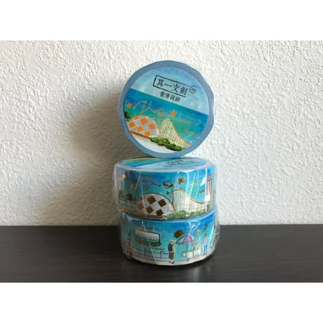 Tsim Sha Tsui☆尖沙咀海傍【其一文創 / 香港設計】 マスキングテープ820