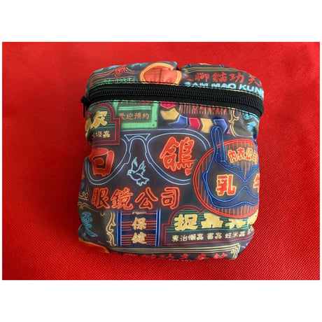【香港☆G.O.D.】荷物が増えた時に便利！Foldable backpack  /  NATHAN ROAD  #412305R