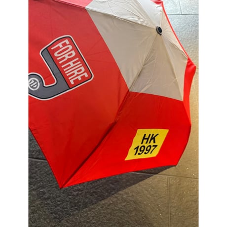 【香港☆G.O.D.】 住好啲prodaucts「スリム＆ウルトラライト」香港的士☆ 三摺遮 / ＵＶ protection umbrella・折りたたみ傘 #5022610NR