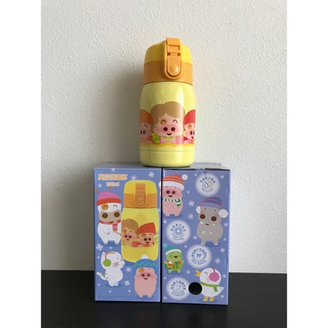 【香港☆マクダル】☆おすすめ☆麥兜☆真空保温杯200ml  / ステンレスボトル☆春田花花幼稚園  #501308sa
