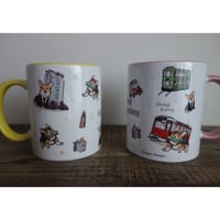 【香港☆可基香港】Corgi in Hong Kong☆  MUG CUP  /  イエロー