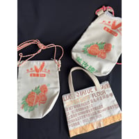＜奇跡＞☆Handmade☆【香港☆永利軒】麵粉・HONG KONG FLOUR MILL  /  斜め掛け袋・ポシェット  #5092923N