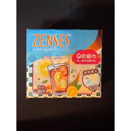 【香港☆ZENSES】＜説明文（お願い事項））を良く読んでからご購入ください！＞限量印花「檸茶」＜18P＞  #6093036R