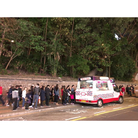 【香港☆雪糕車】「發聲」☆電子燈☆合金☆回力 / 存在感◎Ice Cream Van　#2404S15