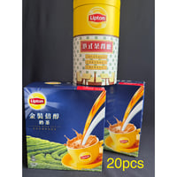 ＜合わせ買い＞【香港☆Lipton】港式「奶茶」金装倍酵  / 16.5g×２0包入り  #6052810R
