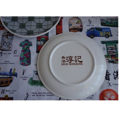 ☆Handmade☆【香港 / 淳記手作】♡CUTE♡「１０種類」 中皿＋皿立て付き   #23021807N
